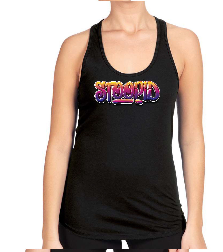 Stoopid "Graffiti" Racerback Tank