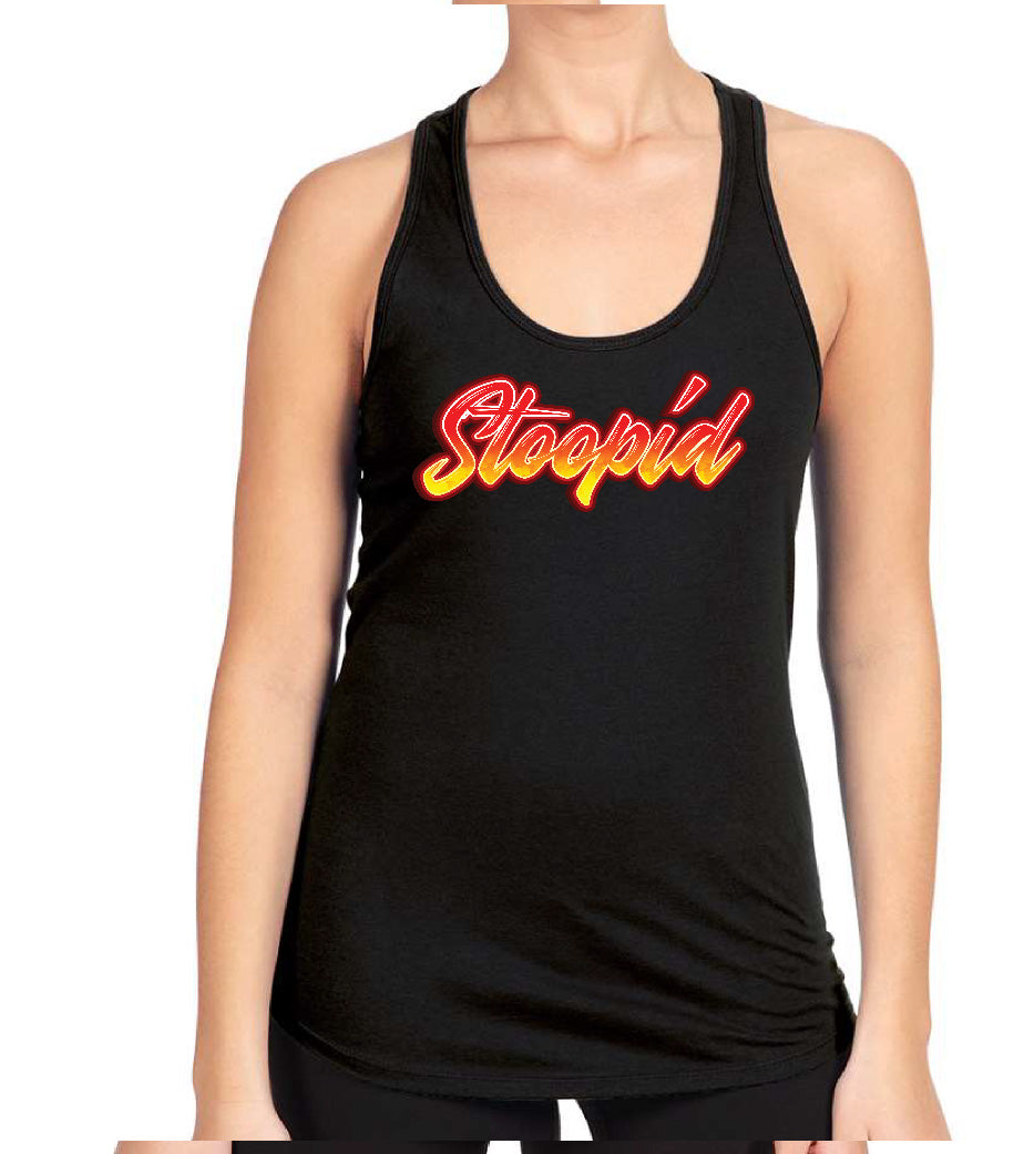 Stoopid "The Diablo" Racerback Tank