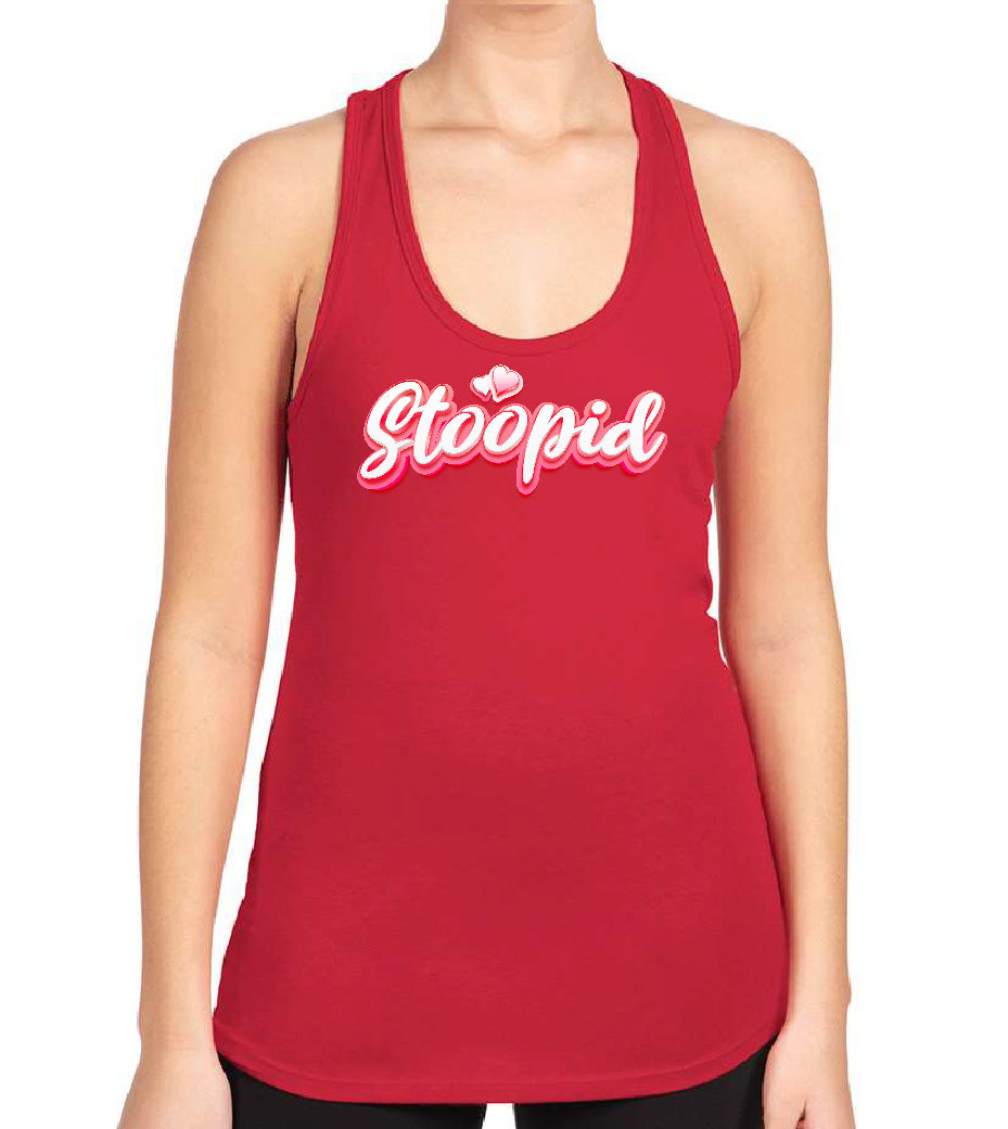 Stoopid "The Valentine" Racerback Tank