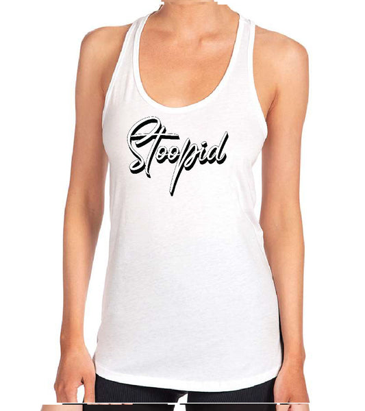 Stoopid "The Signature" Racerback Tank