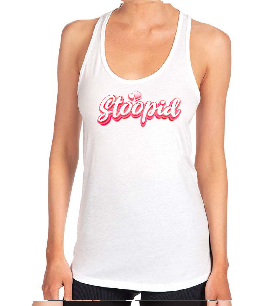 Stoopid "The Valentine" Racerback Tank