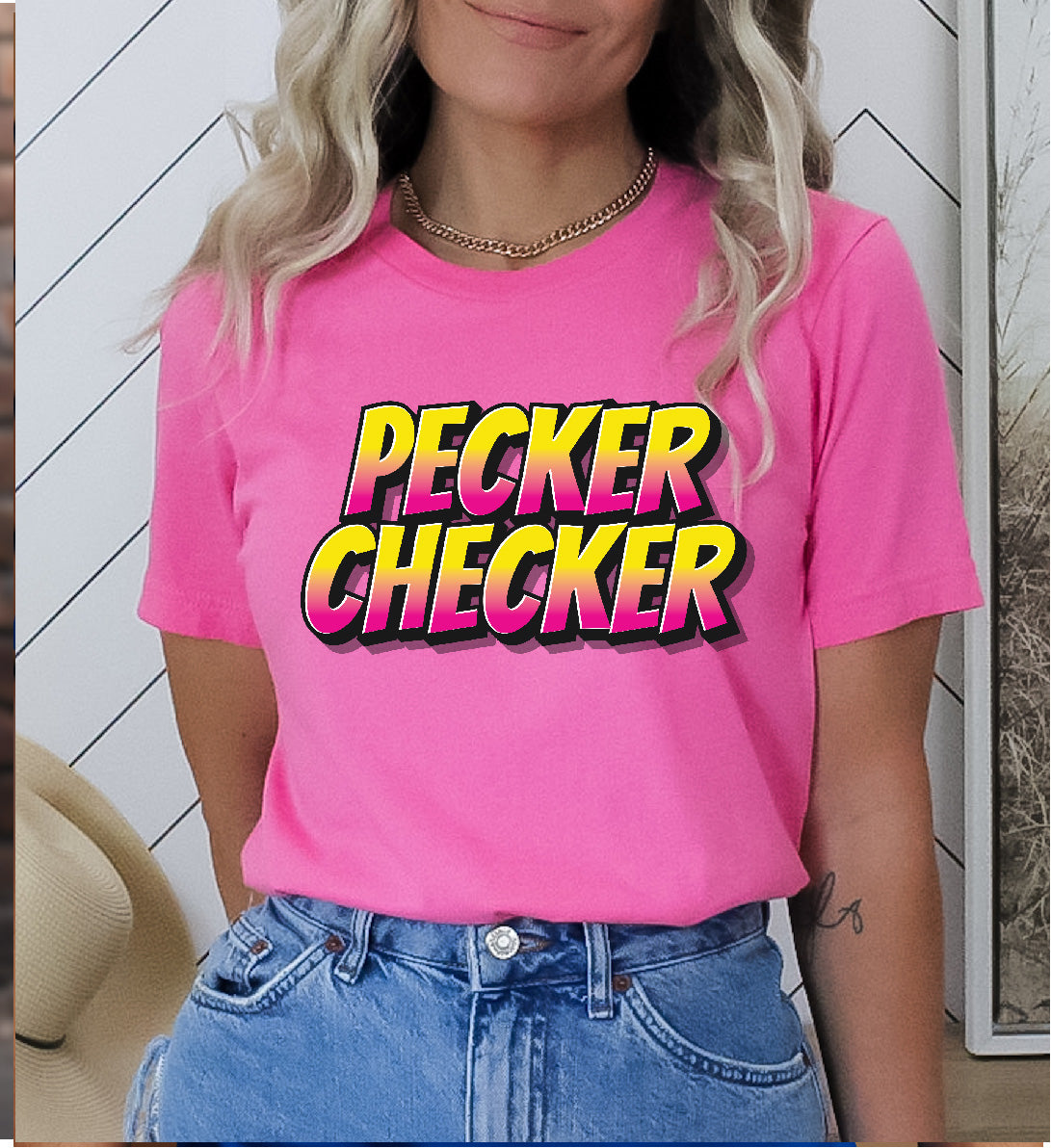 Pecker Checker Stoopid Original T-Shirt