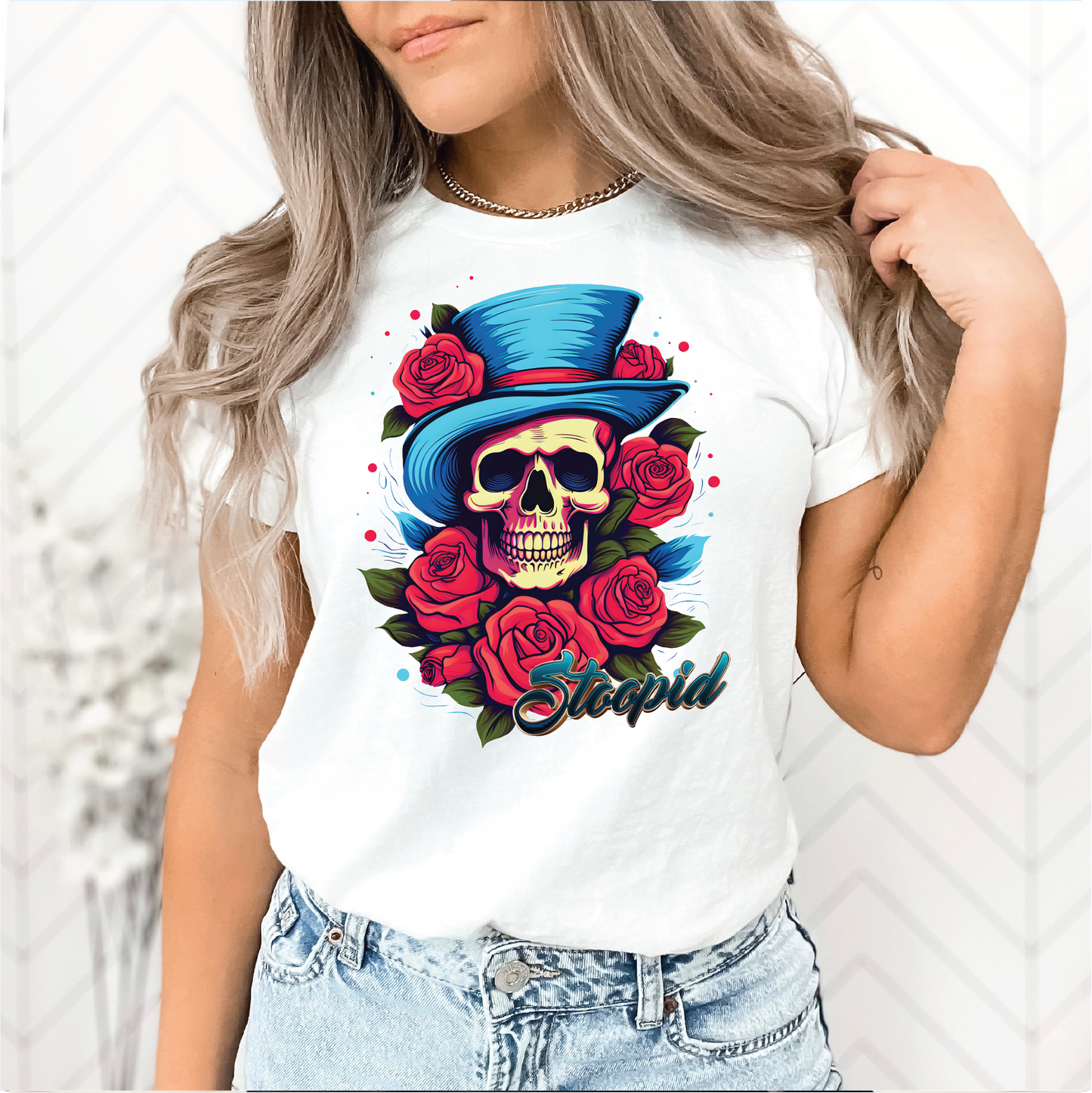 Stoopid Original "Skulls" Graphic T - 1