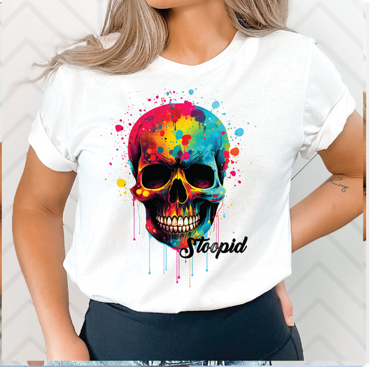 Stoopid Original "Skulls" Graphic T - 3