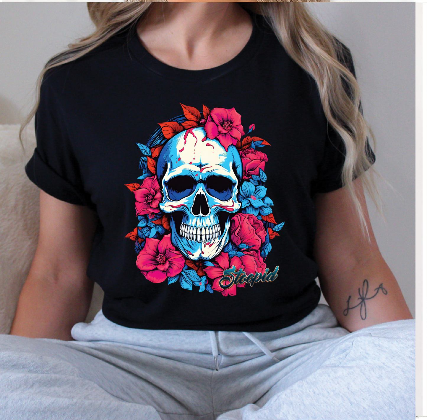 Stoopid Original "Skulls" Graphic T - 5