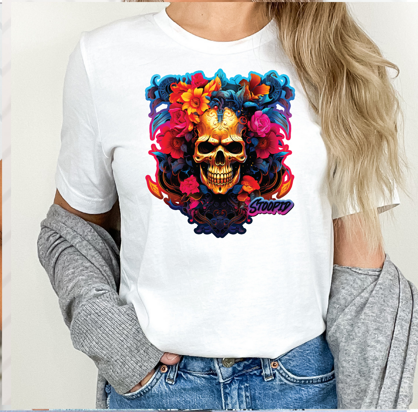 Stoopid Original "Skulls" Graphic T - 6