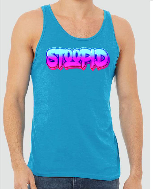 Stoopid "Neon Graffiti" Unisex Tank