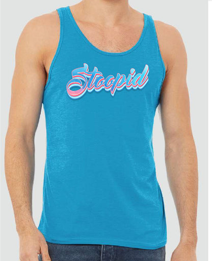 Stoopid "Shades of Blue" Unisex Tank