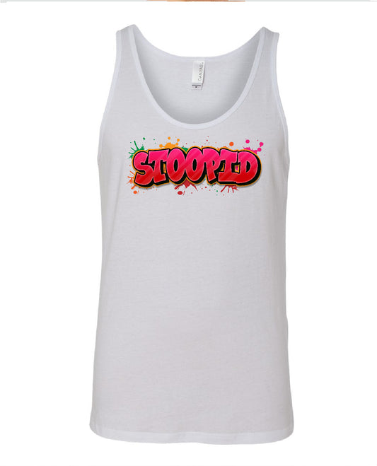 Stoopid "Red Graffiti" Unisex Tank