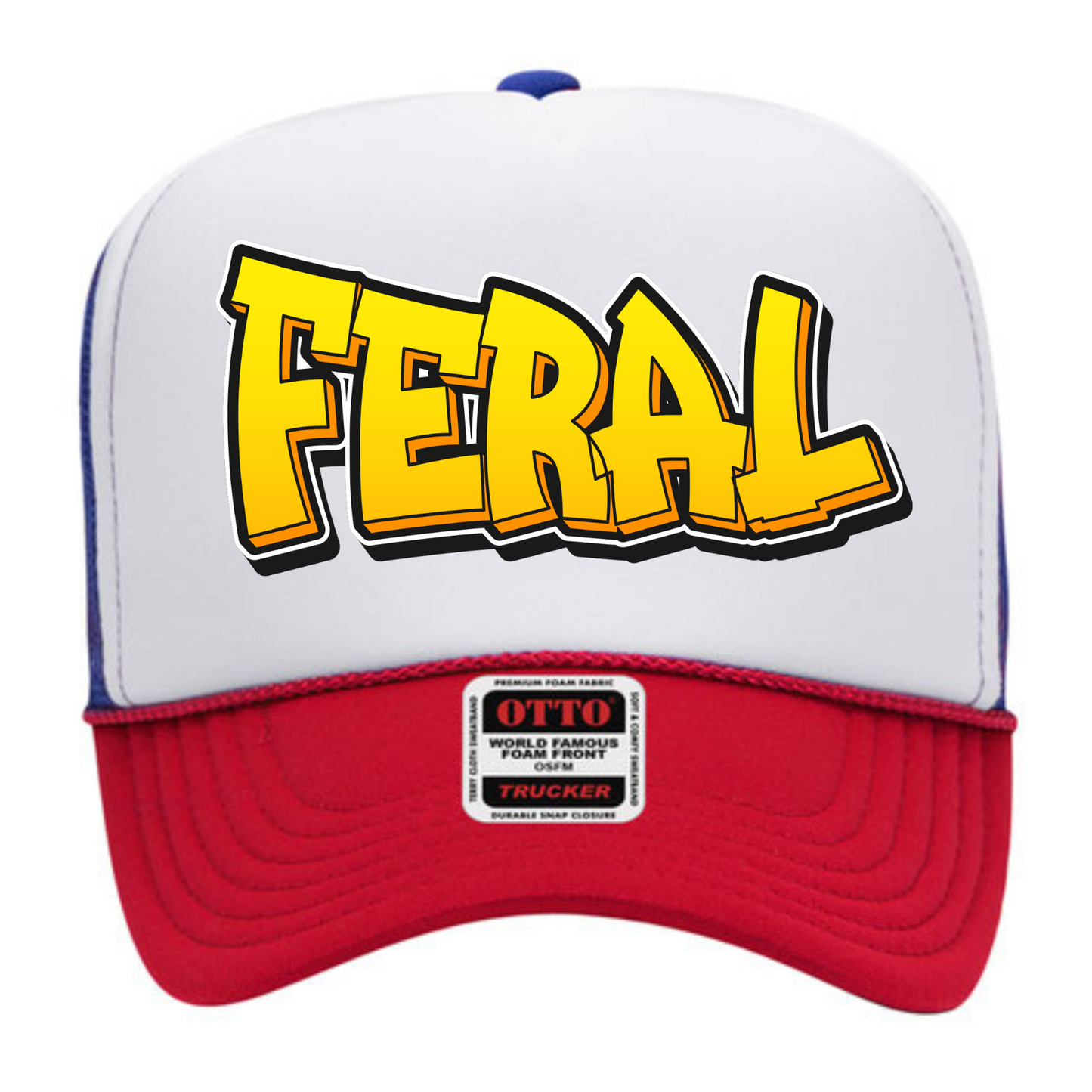 "Feral" Stoopid Original Trucker Hat