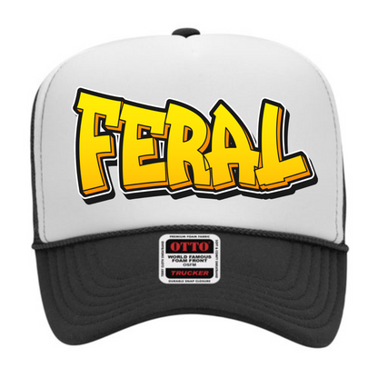 "Feral" Stoopid Original Trucker Hat