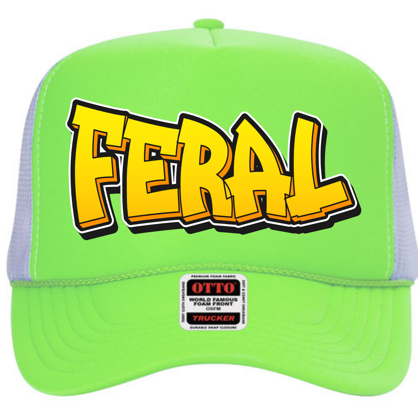 "Feral" Stoopid Original Trucker Hat