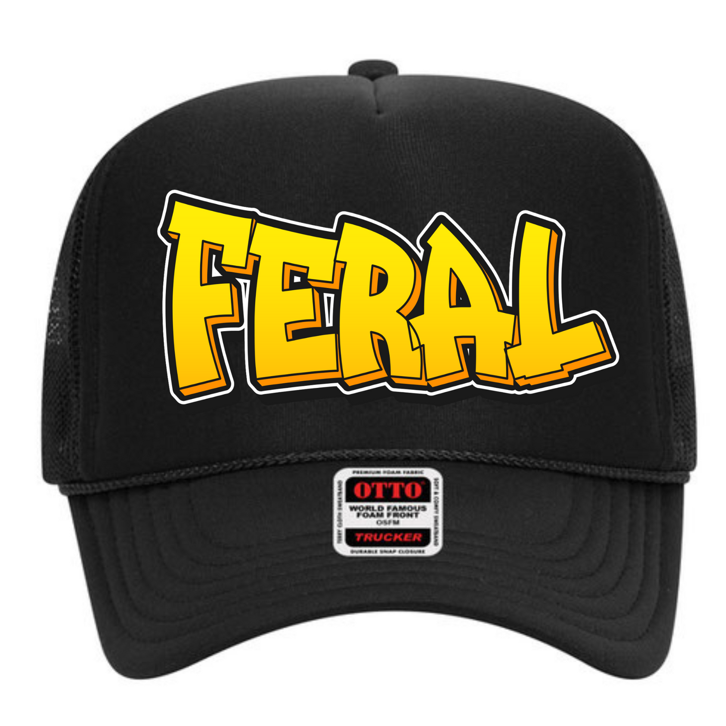 "Feral" Stoopid Original Trucker Hat