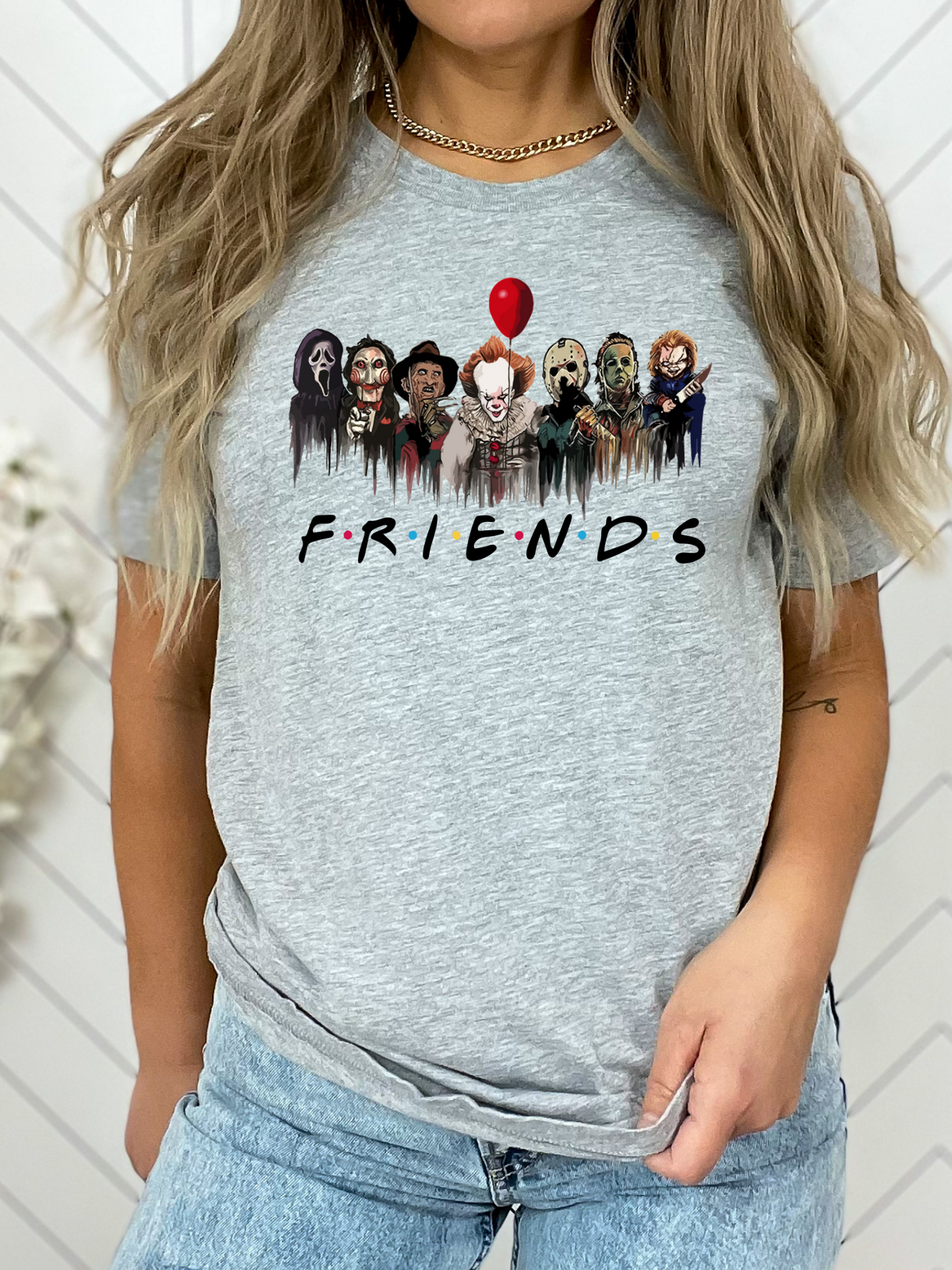 Friends Horror Icons T-Shirt or Crewneck Sweatshirt