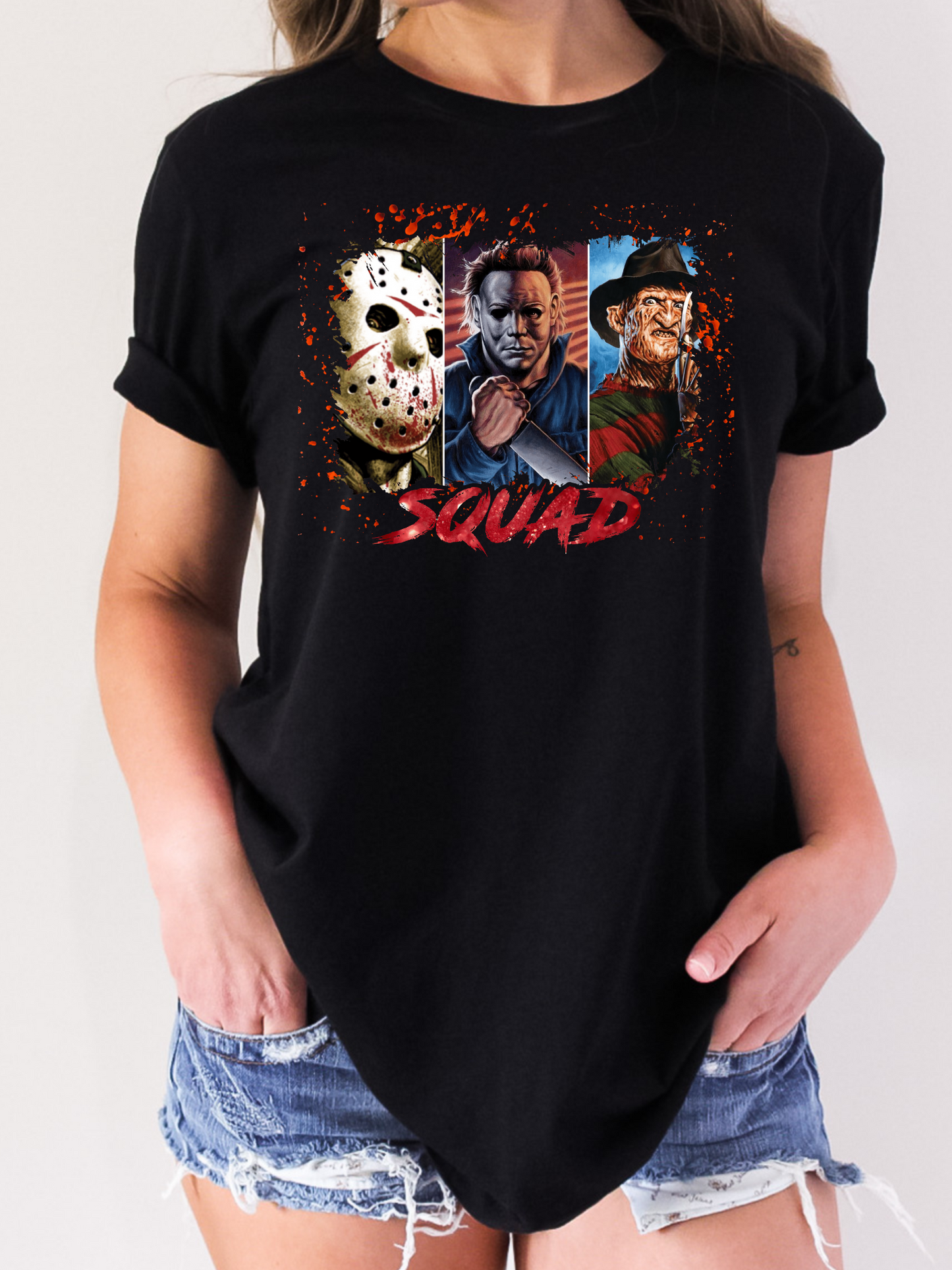 Squad T-Shirt or Crewneck Sweatshirt