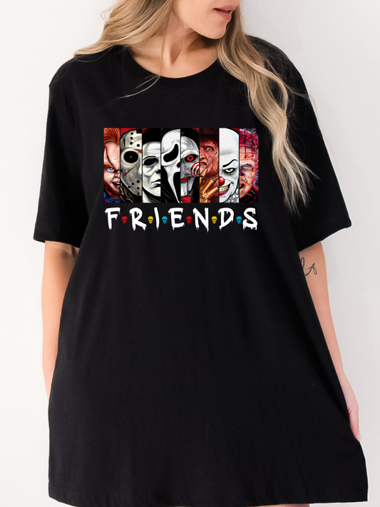 Friends Horror Icons T-Shirt or Crewneck Sweatshirt 2
