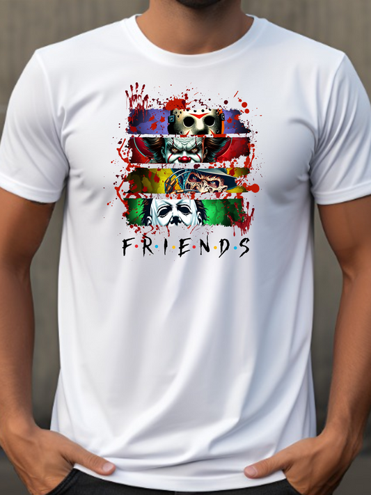 Friends Horror Icons T-Shirt or Crewneck Sweatshirt 3