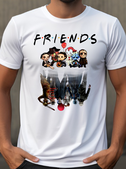 Friends Horror Icons T-Shirt or Crewneck Sweatshirt 1