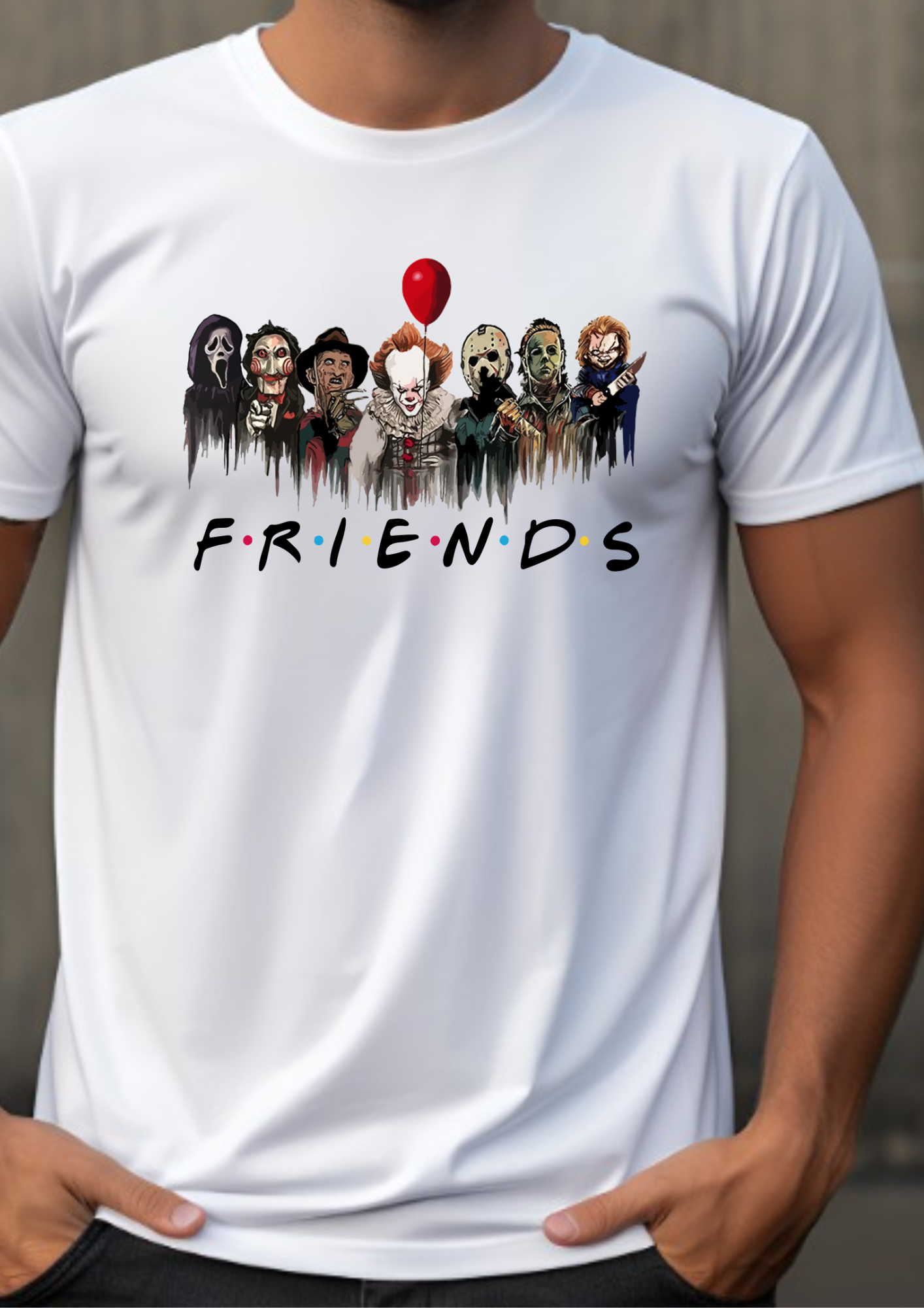 Friends Horror Icons T-Shirt or Crewneck Sweatshirt