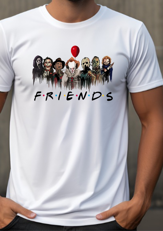 Friends Horror Icons T-Shirt or Crewneck Sweatshirt