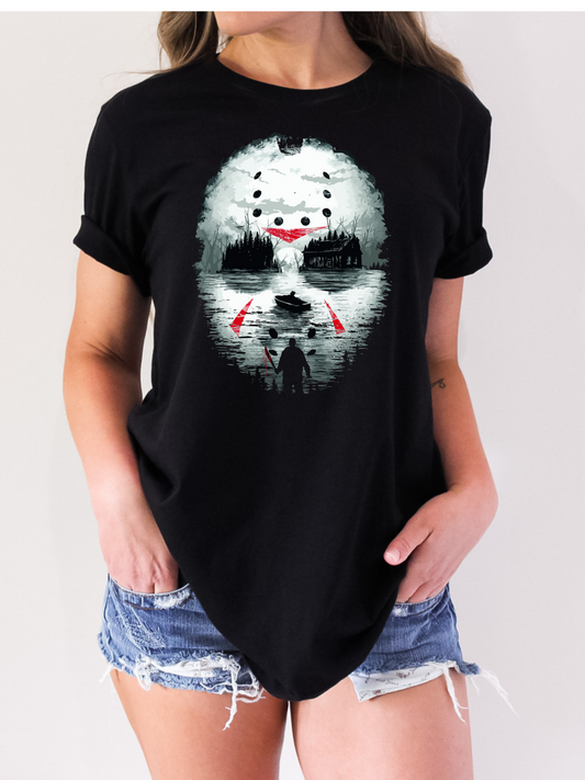 Jason Vorhees Mask T-Shirt or Crewneck Sweatshirt