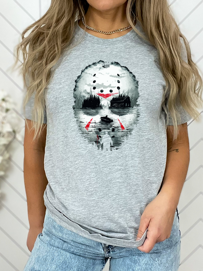 Jason Vorhees Mask T-Shirt or Crewneck Sweatshirt