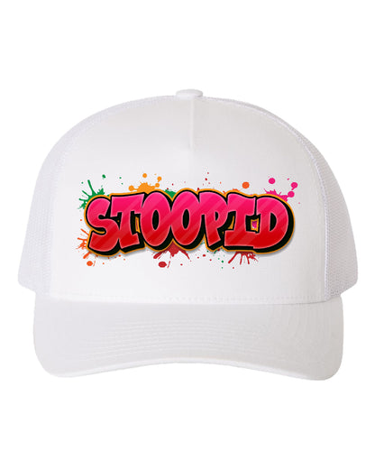 "The Red Graffiti" Stoopid Hat