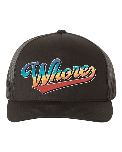 "Whore" Stoopid Original Trucker Hat