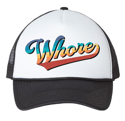 "Whore" Stoopid Original Trucker Hat