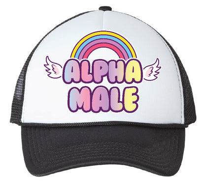 "Alpha Male" Stoopid Original Trucker Hat