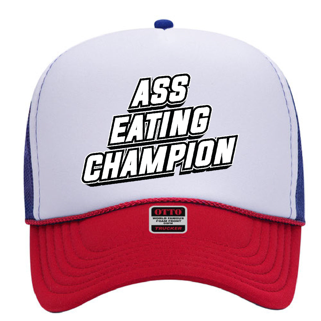 Ass Eating Champion Stoopid Original Trucker Hat