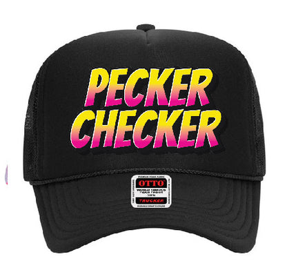 "Pecker Checker" Stoopid Original Trucker Hat