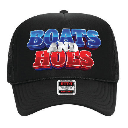 "Boats and Hoes" Stoopid Original Trucker Hat