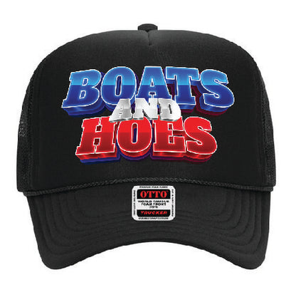 "Boats and Hoes" Stoopid Original Trucker Hat