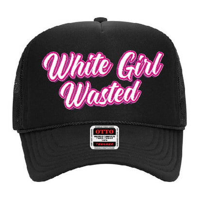 "White Girl Wasted" Stoopid Original Trucker Hat