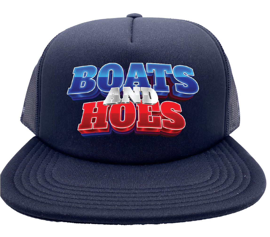 "Boats and Hoes" Stoopid Original Trucker Hat