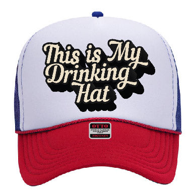 "This Is My Drinking Hat" Stoopid Original Trucker Hat