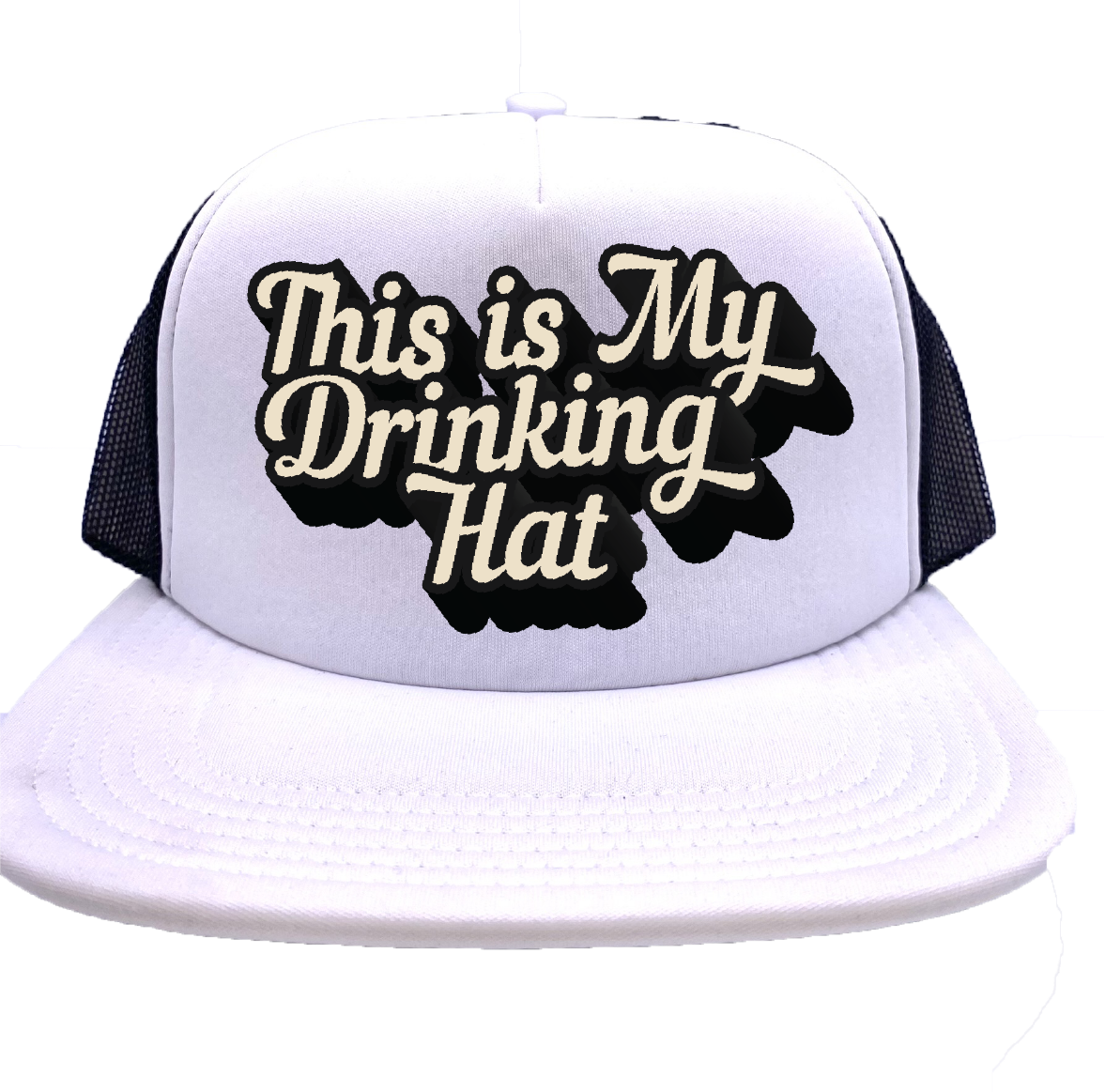 "This Is My Drinking Hat" Stoopid Original Trucker Hat