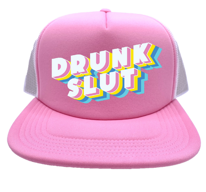 "Drunk Slut" Stoopid Original Trucker Hat