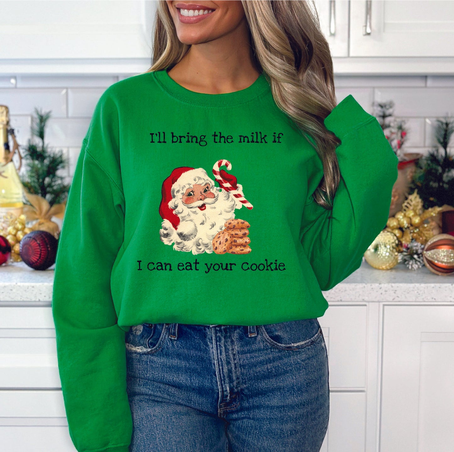 Eat Your Cookie Crewneck/Hoodie/Long Sleeve Christmas Stoopid Original