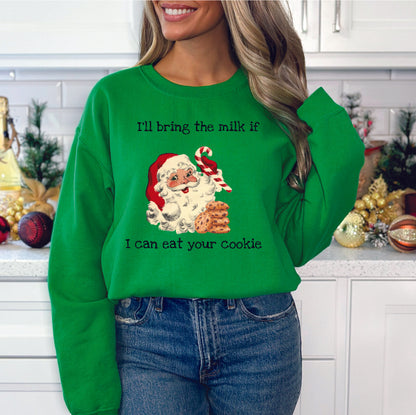 Eat Your Cookie Crewneck/Hoodie/Long Sleeve Christmas Stoopid Original