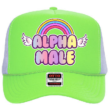 "Alpha Male" Stoopid Original Trucker Hat