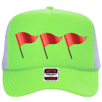 "Red Flags" Stoopid Original Trucker Hat