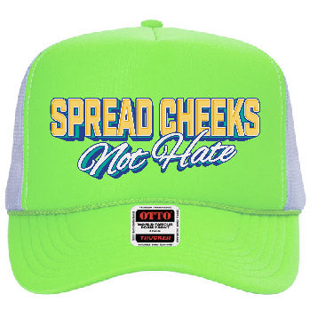 "Spread Cheeks Not Hate" Stoopid Original Trucker Hat