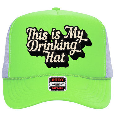 "This Is My Drinking Hat" Stoopid Original Trucker Hat