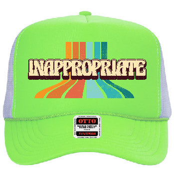 "Inappropriate" Stoopid Original Trucker Hat