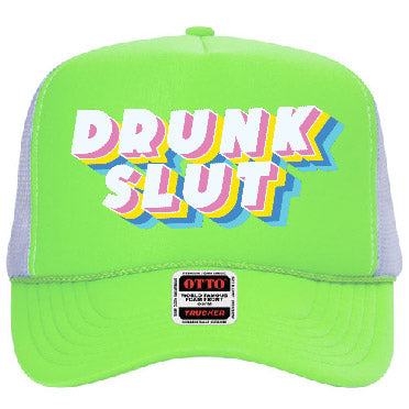 "Drunk Slut" Stoopid Original Trucker Hat