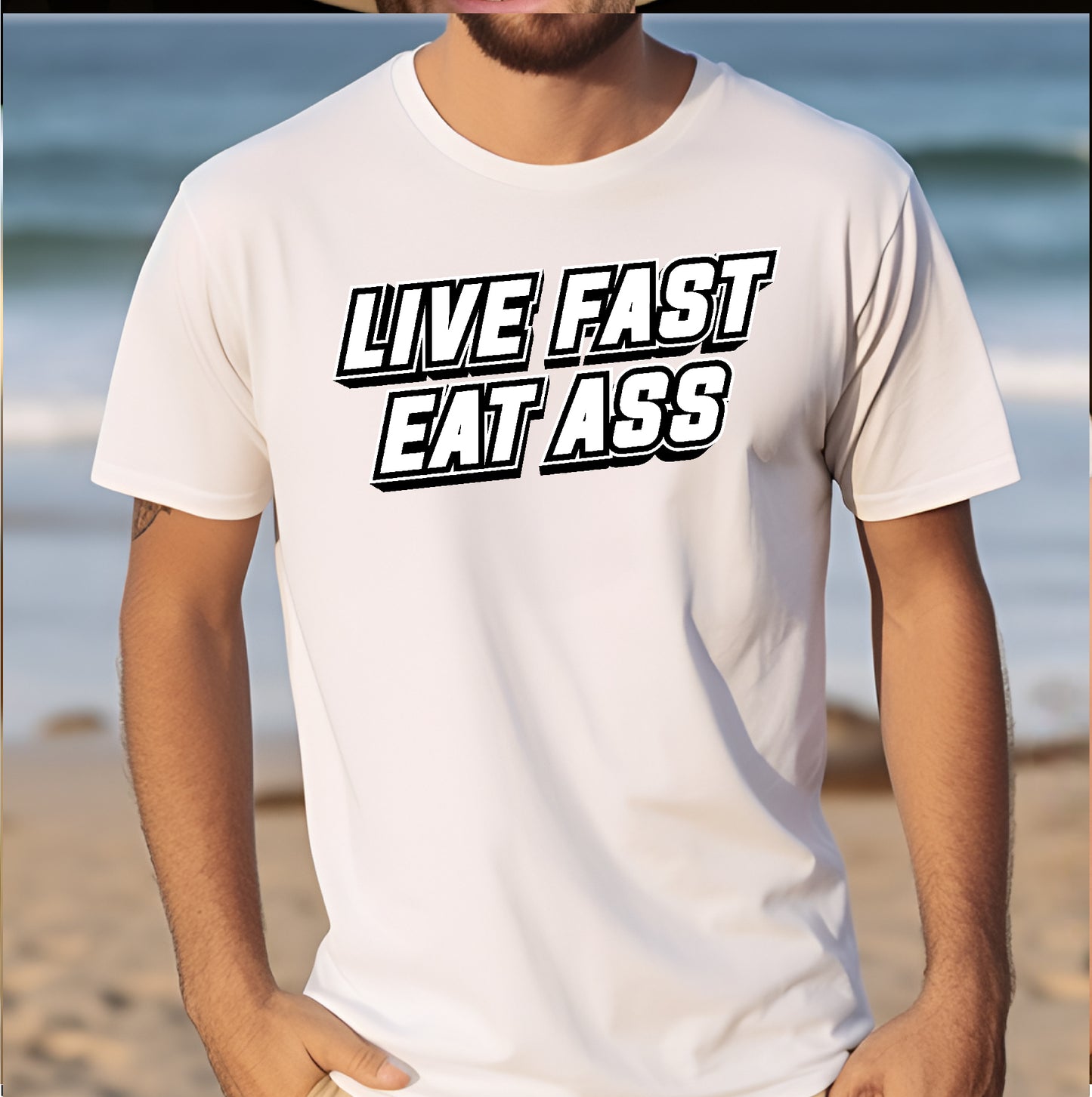 Live Fast Eat Ass Stoopid Original T-Shirt