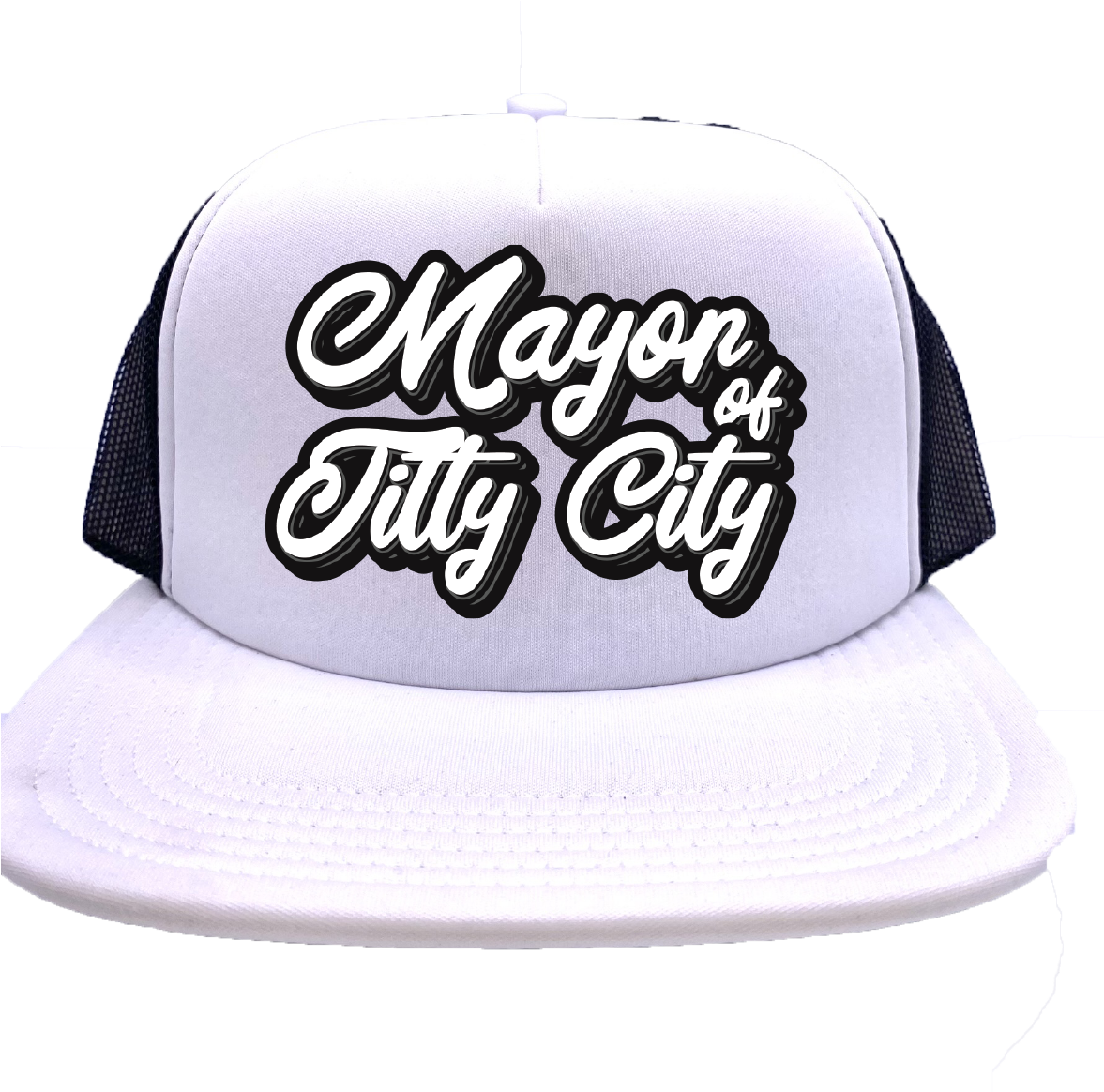 "Mayor of Titty City" Stoopid Original Trucker Hat