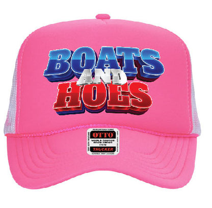 "Boats and Hoes" Stoopid Original Trucker Hat